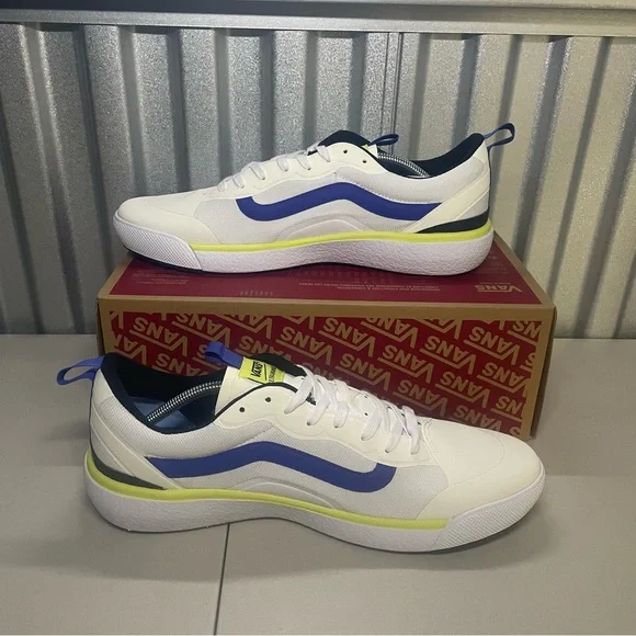 Vans Ultrarange True White Multi Men’s Shoes NEW - Picture 2 of 5